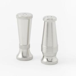 Sculpted Salt and Pepper Gold Set of 2 — Cutlery