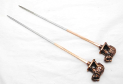 Elephant and Peacock Skewers Set of 4 — Cutlery