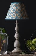 Wooden Table Floor Lamp — Lighting